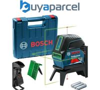 Bosch GCL215G Self Leveling Combi Cross Line Laser Level Green RM1 Bracket +Case