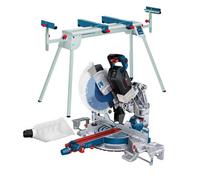Bosch Gcm18V-305 18V Biturbo Cordless Mitre Saw 305mm Bare + Gta2600 Leg Stand