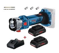 Bosch Gcu 18V-30 18V Cordless Drywall Cutout Tool Gcu18V30 1/8" Bit + 2X 4Ah Bat