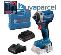 Bosch GDR 18V-215 18v Impact Driver Brushless + 4ah Pro Core Battery + Case
