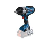 Bosch Professional BITURBO Cordless Impact Wrench GDS 18V-1050 HC (Tightening Torque 1,050 Nm, Breakaway Torque 1,700 Nm, Without Batteries and Charger, in Box), Blue, Solo