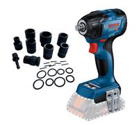 Bosch Gds 18V-210 C 18V Professional 1/2" Impact Wrench Brushless + 9Pc Socket