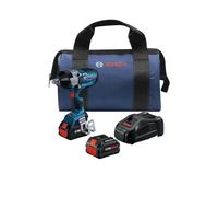BOSCH GDS18V-1180CB28 PROFACTOR™ 18V Ready to Connect 3/4 in. high-torque impact wrench kit with friction ring and through hole and (2) 8Ah CORE18V® batteries