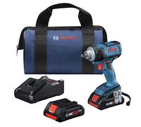 Bosch GDS18V-221B25 18V EC Brushless 1/2 in. Impact Wrench Kit with (2) CORE18V 4.0 Ah Compact Batteries