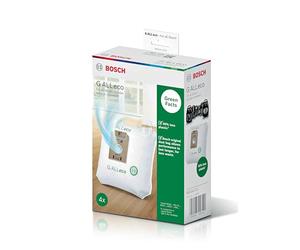 Bosch Genuine BBZGALLECO' G ALL eco Vacuum Cleaner SMS Microfibre Dust Bags - Pack of 4, Weiß
