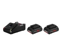 Bosch Professional 1600A01BA4 2 x ProCORE18V 4Ah + GAL 18V-40 Cordless Tool Battery Packs