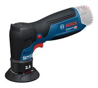 Bosch Professional 12V System Cordless Random Orbit Sander GEX 12V-77 (incl. Mounted 77mm Velcro Backing pad, Wrench)