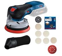 Bosch Gex 18V-125 Brushless 18V Random Orbital Sander Bare +7Pc Expert M480 Mesh