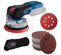 Bosch Gex 18V-125 Brushless 18V Random Orbital Sander Bare Gex 18V125 +50 Sheets