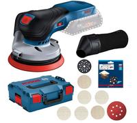 Bosch Gex 18V-125 Brushless 18V Random Orbital Sander Lboxx 7Pc Expert M480 Mesh