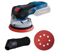 Bosch GEX 18V-125 Professional Random orbital sander 10000 RPM 20000 OPM Black, Blue, Grey, Red