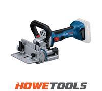 Bosch Professional 18V System Cordless Biscuit Joiner GFF 18V-22 (incl. Side milling Cutter, dust Bag, Clip-on Plate, pin-Type face-Wrench)
