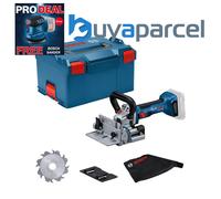 Bosch GFF 18V-22 18V Brushless Biscuit Jointer Cordless 0601620101 Bare L-BOXX