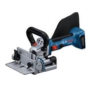 BOSCH GFF18V-086N 18V Brushless Biscuit Joiner - Cordless Woodworking Tool for Accurate Joints, Adjustable Cutting Depth, Dust Extraction Port, Ergonomic Design for Cabinetry & Furniture Making
