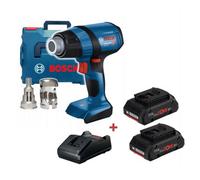 Bosch Ghg 18V-50 18V Cordless Heat Gun + Nozzles + L-Boxx Case + 2 X 4Ah Procore