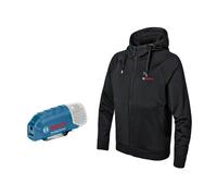 Bosch GHH 12-18V Battery Heated Hoodie Black 3XL