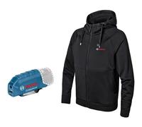 Bosch GHH 12-18V Battery Heated Hoodie Black L
