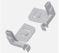 Bosch GIN41 Built-in Upright Freezer Door Hinge Clips White Pair GIN81, GIN31