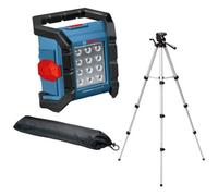 Bosch Gli 18V-1200C 18V Led Cordless Floodlight Site Light Bluetooth + Tripod