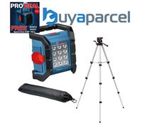 Bosch GLI 18V-1200C 18v LED Cordless Floodlight Site Light Bluetooth + Tripod