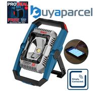 18V System GLI 18V2200 C Cordless LED Construction Site Floodlight max Brightness of 2200 Lumens Connect Ready Excluding Rechargeable Batteries and