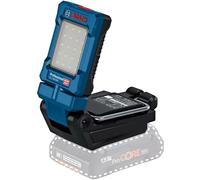 Bosch Professional 18V System Cordless Light GLI 18V-800 (with 800 lumens, 20 LEDs, 360° Swivel and 180° tilt Light Head)