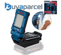 Bosch Professional 18V System Cordless Light GLI 18V-800 (with 800 lumens, 20 LEDs, 360° Swivel and 180° tilt Light Head)