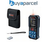 Bosch Professional Laser Measure GLM 50-27 C (Range: up to 50m, Robust, IP65, Data Transfer via Bluetooth, 2x AA Batteries, Hand Strap, Pouch)