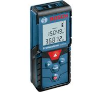 Bosch Professional laser measure GLM 40 (with memory function, measuring range: 0.15-40 m, 2 x 1.5 V batteries, protective bag)