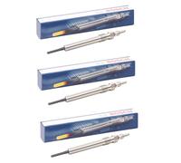 Bosch Glow Plugs Set 3X 0250403009 for VW Seat Audi Skoda 04L963319E 04L963319