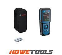 Bosch Professional pinless Moisture Meter GMM 1-15 (Non-invasive, Measures 37 Wood Types and 10 Building Materials, IP65 Rating, 2X AA Batteries, Pouch)