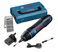 Bosch GO 3.6V Professional Screwdriver + 25 Piece Accessory Kit + Lboxx Case