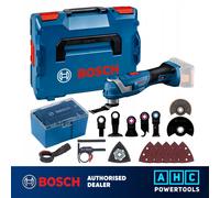 Bosch 18V Professional Gop 18V-34 Cordless Multitool Starlock Lboxx + Accessory