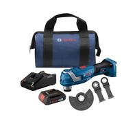 BOSCH GOP18V-34B12 18V Brushless StarlockPlus® Oscillating Multi-Tool Kit with (1) 2 Ah Standard Power Battery