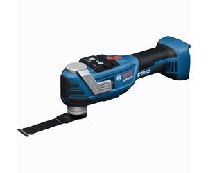 BOSCH GOP18V-40N 18V Brushless StarlockMax Oscillating Tool - Powerful 20,000 OPM, 6 Speed Settings, Auto-Stop, Ergonomic Design, Fast Accessory Changes, Ideal for Remodelers & Contractors