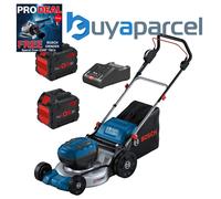 Bosch GRA 18V2-46 2X18V Cordless Lawn Mower + x2 12ah Batteries + Charger Kit