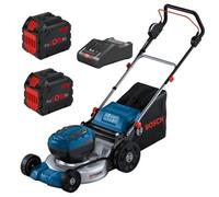 Bosch Gra 18V2-46 2X18V Cordless Lawn Mower + X2 12Ah Batteries + Charger Kit