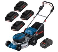 Bosch Gra 18V2-46 2X18V Cordless Lawn Mower + X4 4Ah Batteries + Charger Kit