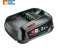 Bosch Green 18v 2.5Ah Lithium-Ion Battery Power4All 1600A005B0