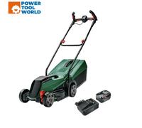 Bosch CityMower Push lawn mower Battery Black, Green