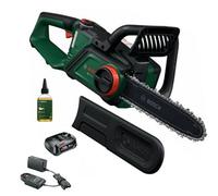 Bosch Green 18V Cordless 30Cm Chainsaw 300mm Bar Length + 1 X 2.5Ah Battery Kit - Bosch Power For All