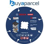 Bosch Grinding/Cutting Disc EXPERT Metal Diamond Cutting Disc, X-LOCK, 115 x 22.