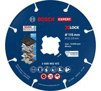Bosch Expert Metal Diamond Cutting Disc, X-Lock