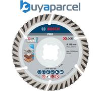 Bosch Grinding/Cutting Disc PRO Multi Material Diamond Disc, 115 x 22.23 mm, X-L