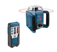 Bosch GRL 400H Rotation Laser and LR1 Receiver - All-in-One Set