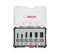 Bosch Groove Milling Cutter Set 8mm Shank 6-part Carbide 2607017466