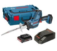 Bosch Gsa 18 V-Li C Compact Reciprocating Sabre Saw + 1 X 2.0Ah, Charger + Case