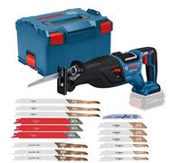 Bosch Gsa 18V-28 18V Biturbo Brushless Reciprocating Saw Bare +Lboxx + 16 Blades