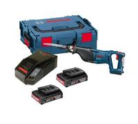 Bosch Gsa 18V-Li 18V Reciprocating Sabre Saw, 2 X 2.0Ah Batteries Charger, Lboxx