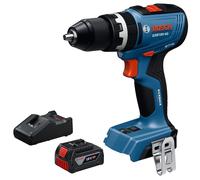 Bosch GSB 18V-65 18V Brushless Combi Drill with 1 x 4.0Ah Battery & Charger
